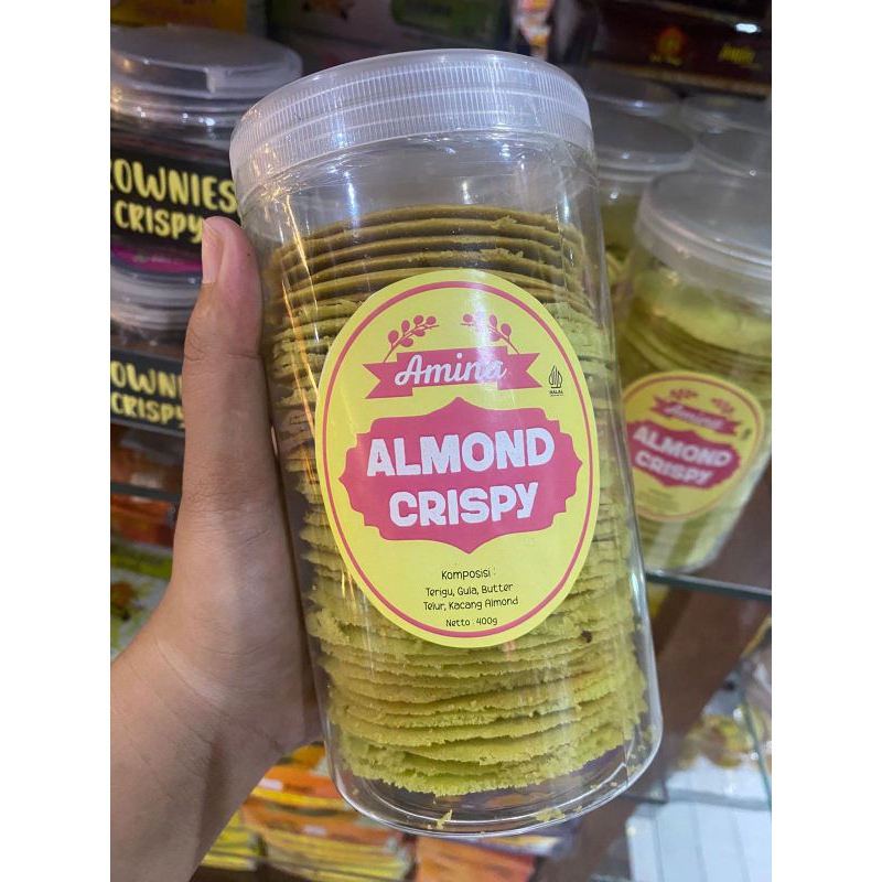 

Amina Almond Crispy Pandan