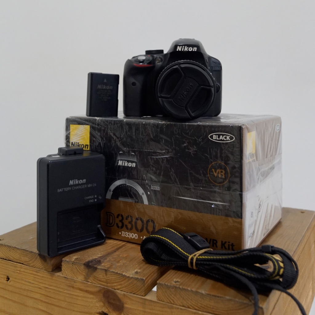 KAMERA NIKON D3300 KIT AF-P 18-55mm VR / Nikon D3300 Second murah