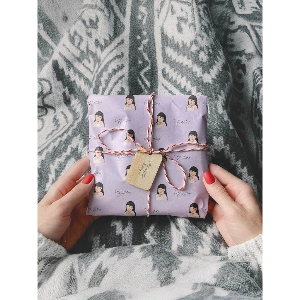 

Kertas Kado Custom Ilustrasi 32x48 | Customized Paper Wrap Illustration