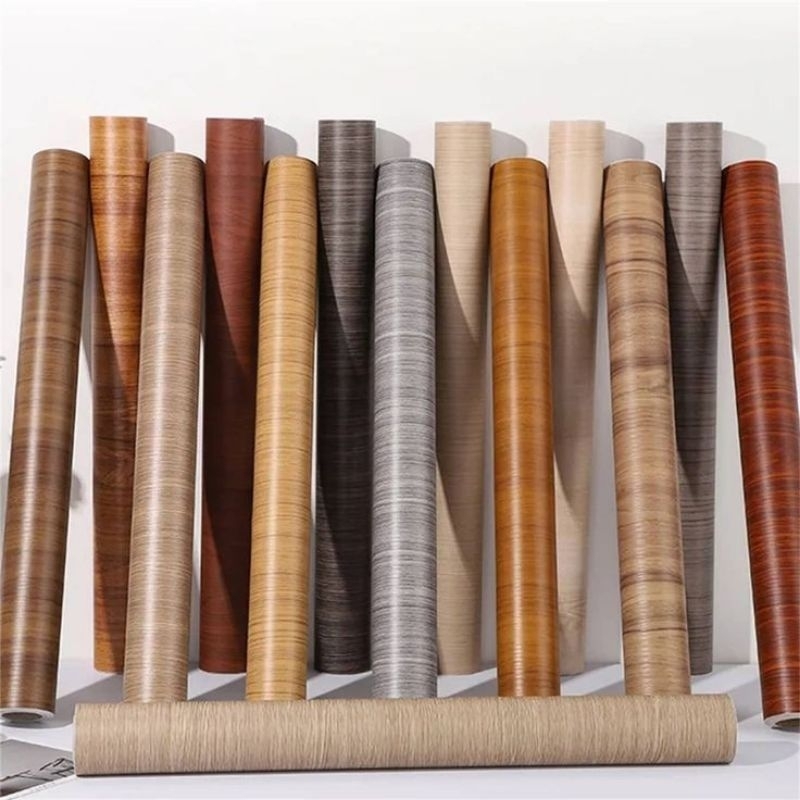 taco sheet stiker deco pvc stiker motif kayu pelapis furniture meja lemari tahan air minyak dan pana