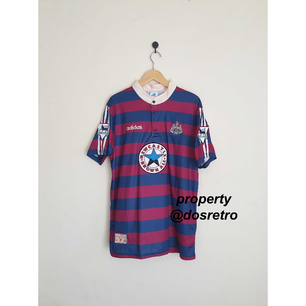 Jersey Retro Rare Newcastle United Away 1995 1996 ASPRILLA