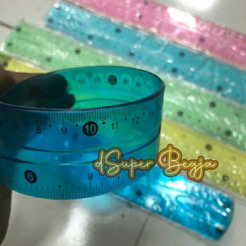 

PENGGARIS LENTUR ELASTIS PENGGARIS FLEXIBLE 30CM