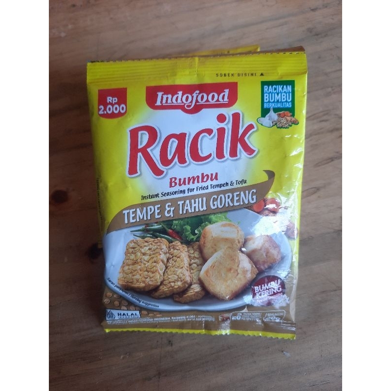 

Indofood RaciK Bumbu Tempe & Tahu Goreng