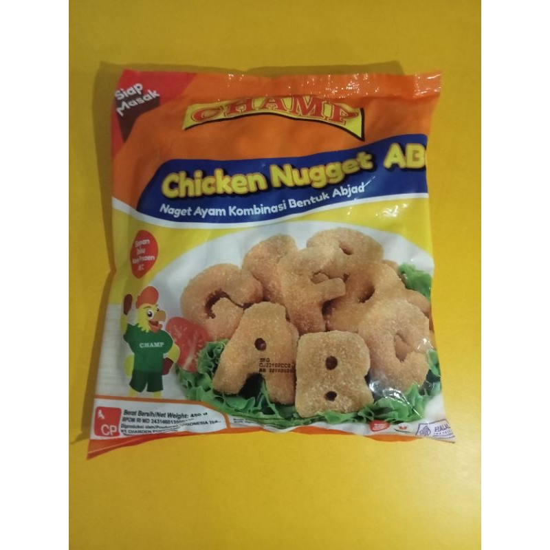 

CHAMP CHICKEN NUGGET ABC 250GR / 450GR