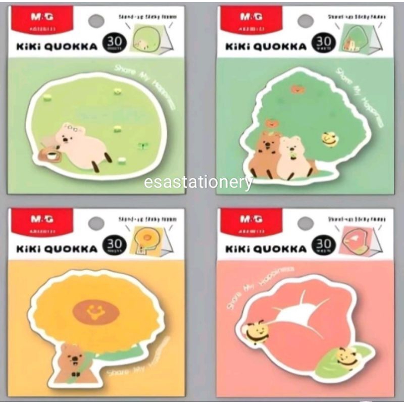 

M&G AS3B133 YS-46 Kiki Quokka Stand-Up Sticky Notes