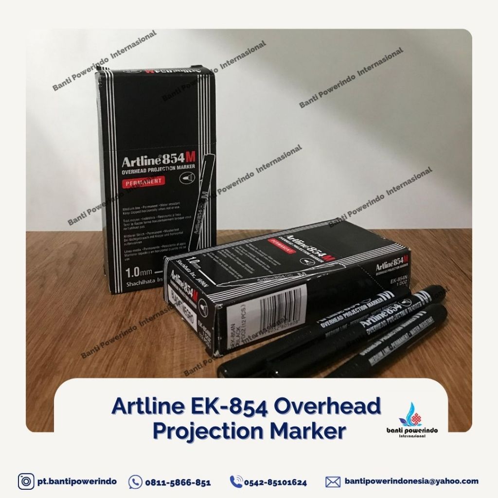 

SPIDOL ARTLINE PERMANENT OHP OVERHEAD PROJECTION MARKER EK-854