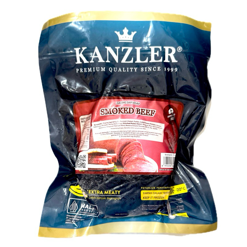 

Kanzler Smoked Beef Daging Sapi Asap 250 g