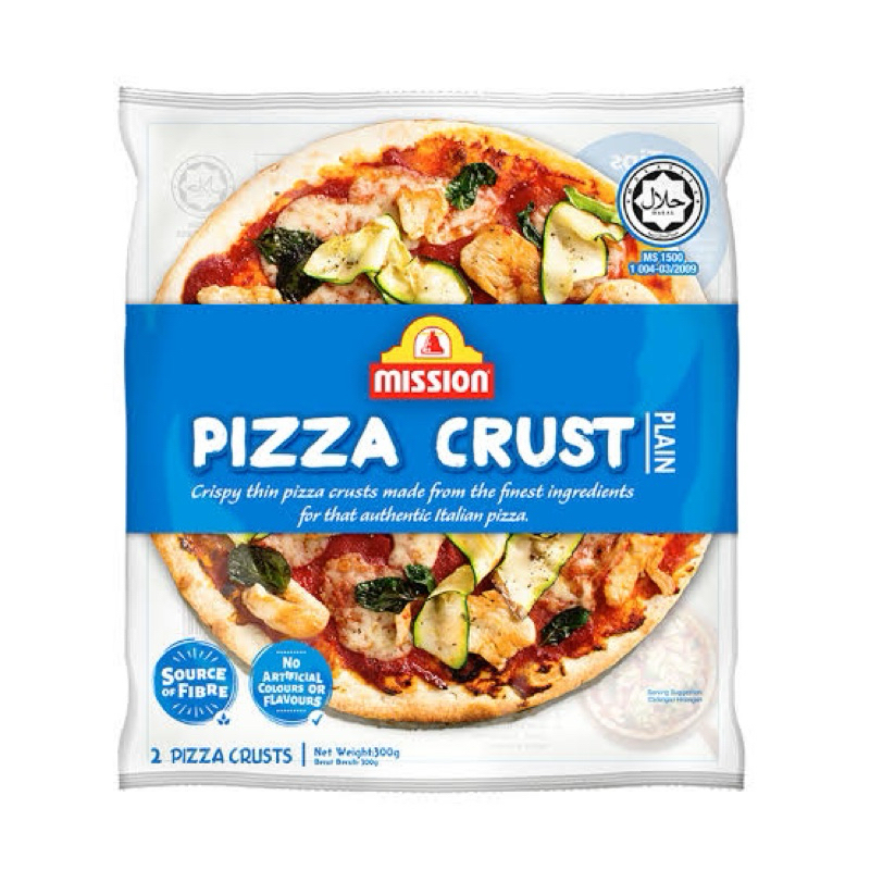 

MISSION Plain Pizza Crust 300 Gram