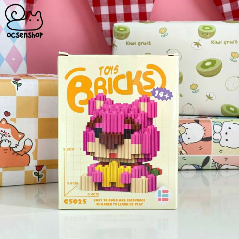 Toys Bricks Lotso Mainan Lego Lotso Termurah Lego Lotso DIY Nano Block Character