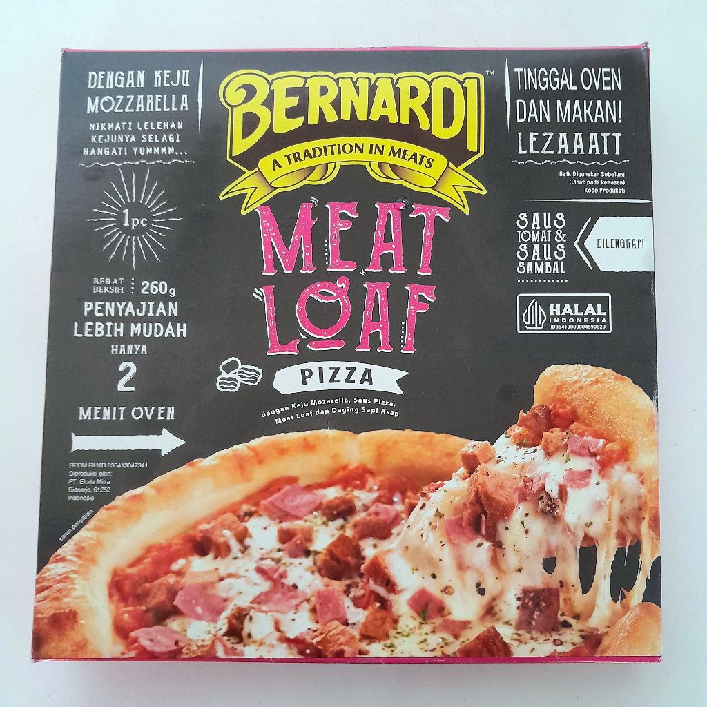 

BERNARDI Meat Loaf Pizza 260gr