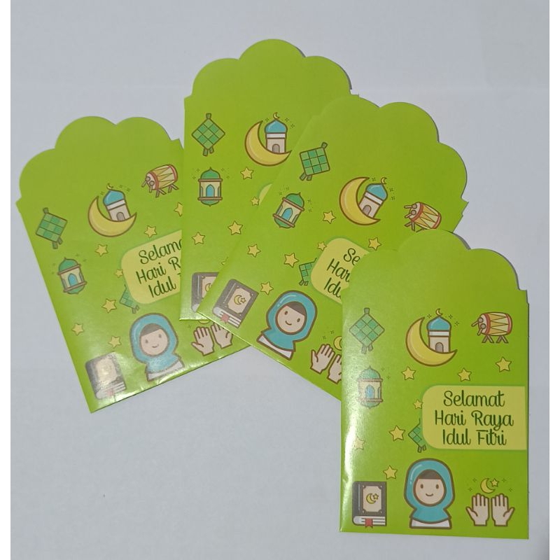 

Amplop lebaran medium ukuran sedang 1 Pack (10 Pcs )