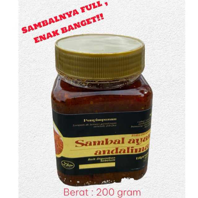 

sambal Andaliman//ayam_suwir /200gram