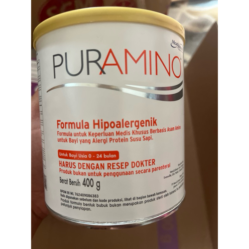 Puramino susu alergi sapi paket 9 kaleng