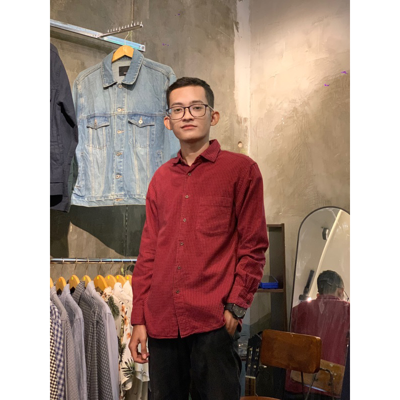 UNIQLO PLAID FLANNELSHIRTS