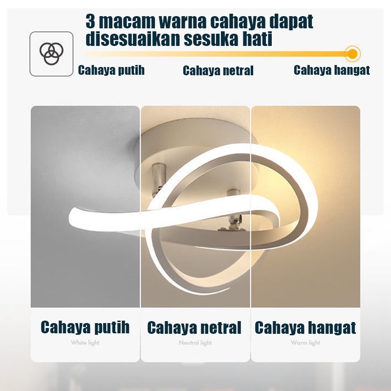 Lampu Plafon Lampu Hias Ruang Tamu Lampu Plafon Kamar Lampu Plafon Minimalis LED Ceiling Lamp