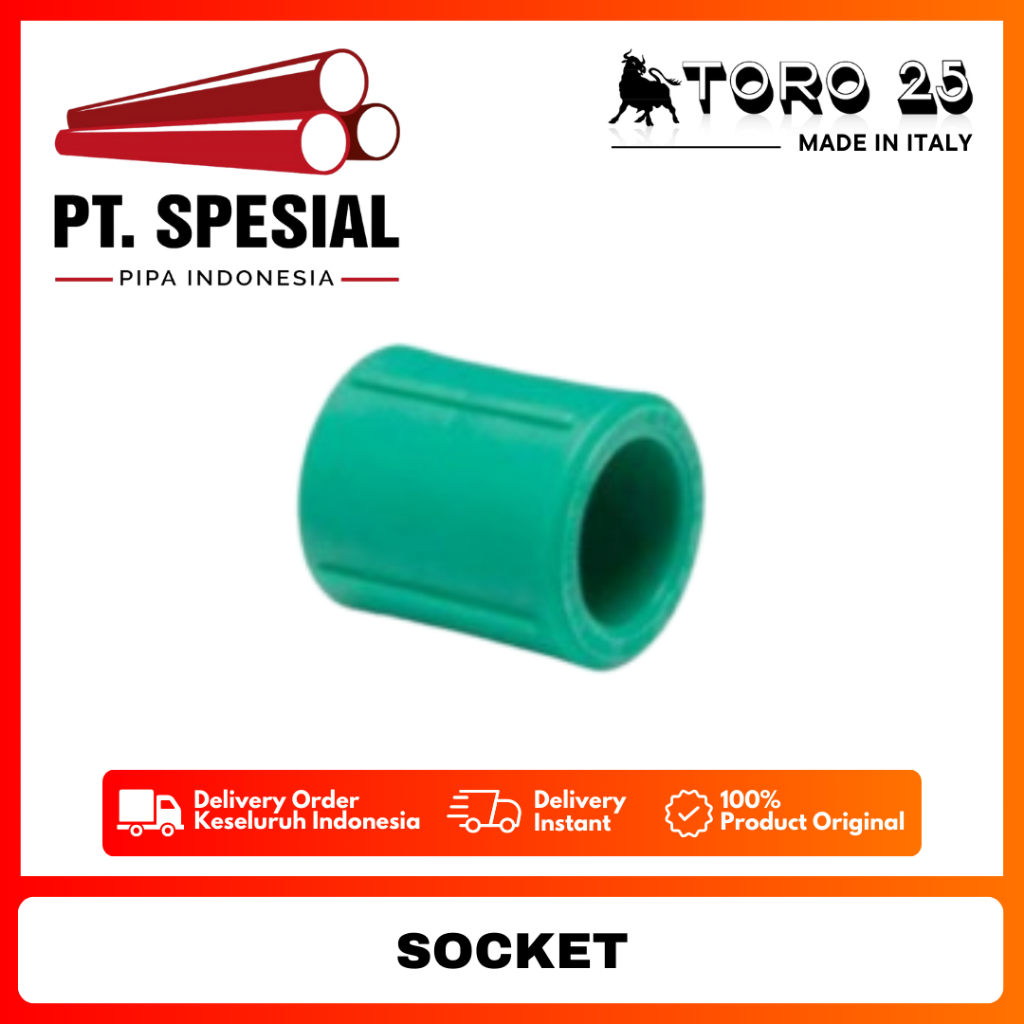 Sock PPR Toro DN125 / Socket PPR Toro - 08