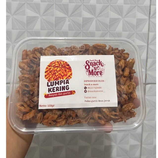 

Snack N More Lumpia Kering 150gram