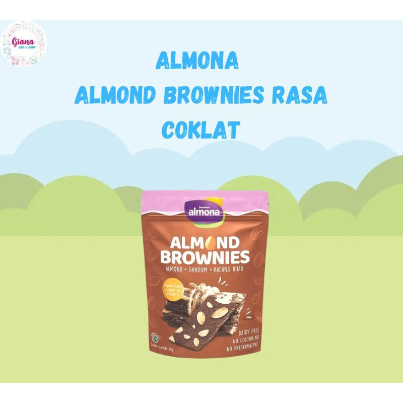 

Almona - Almond Brownies Rasa Coklat