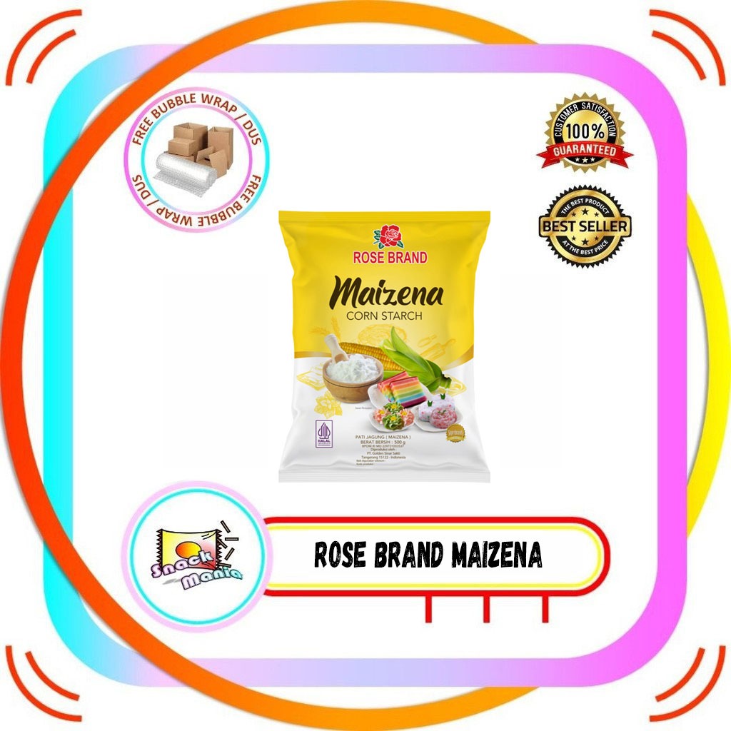 

Rose Brand Tepung Maizena Corn Starch Pati Jagung ~ 500 gr