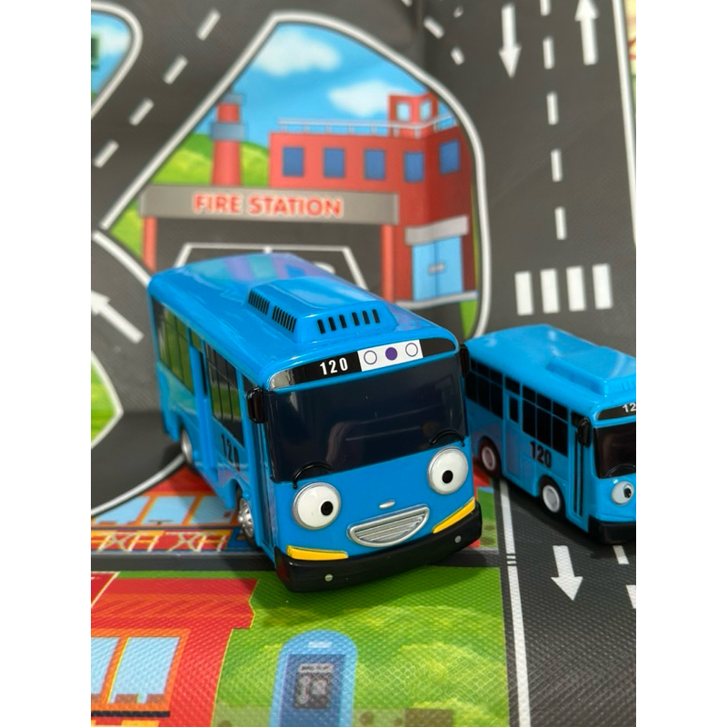 Iconix Tayo The Little Bus Tayo Pull Backward - Preloved / Bekas