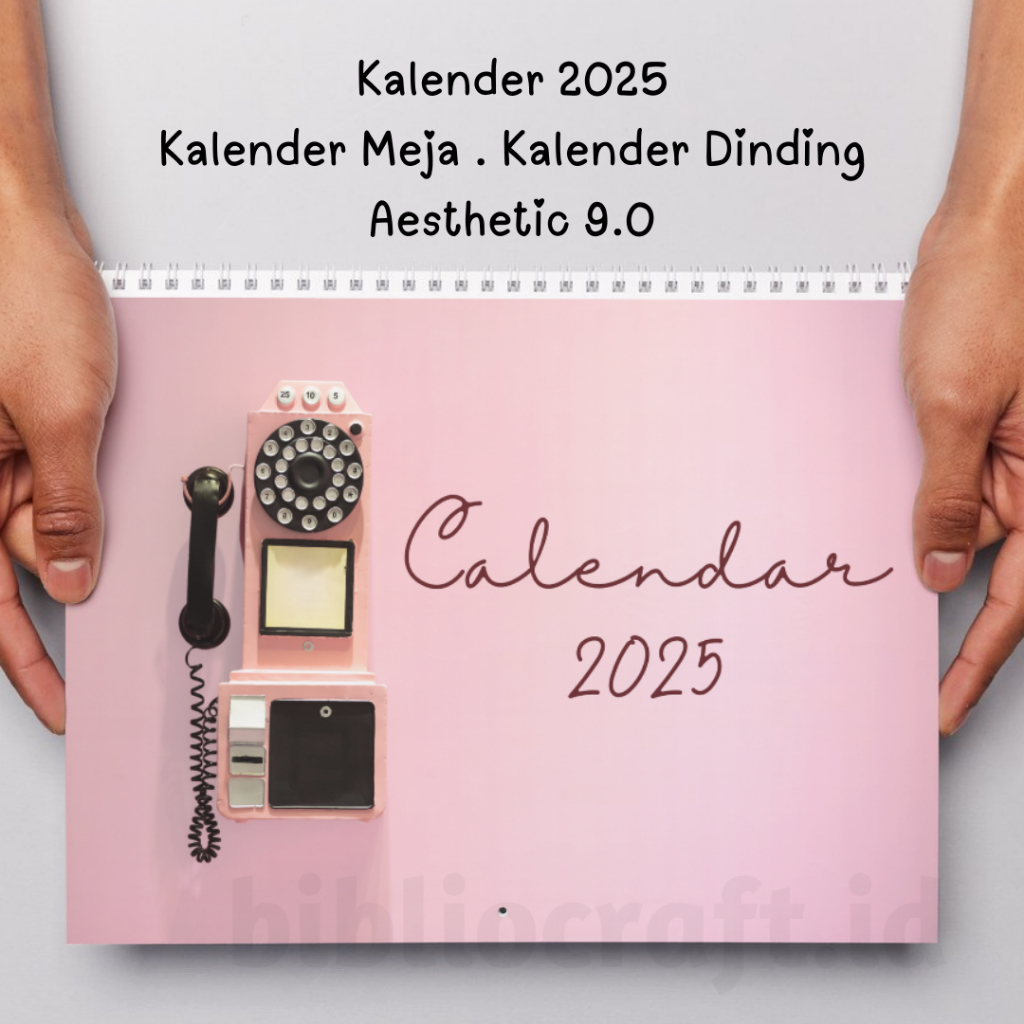 

Aesthetic 9.0 Series | Kalender Meja | Desk Calendar | Kalender Dinding | Ukuran A5 A4