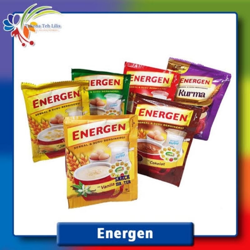 

Energen Sereal Instan Varian Rasa- 10 Sachet.