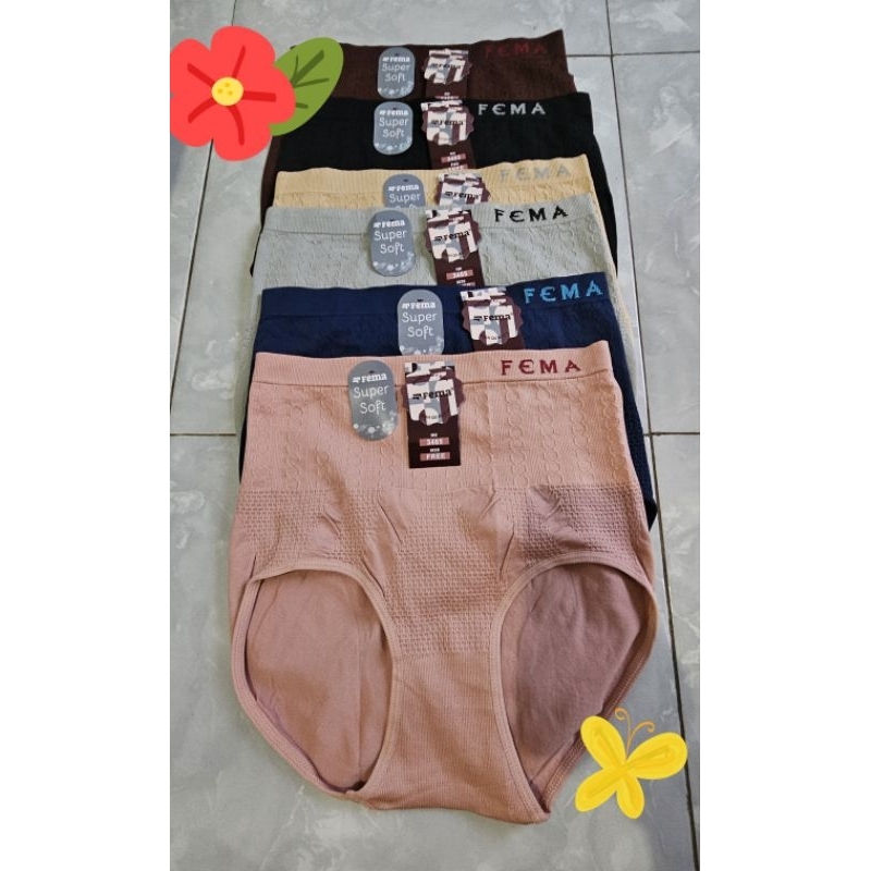 FEMA Celana Dalam Wanita Super Soft || Celana dalam korset