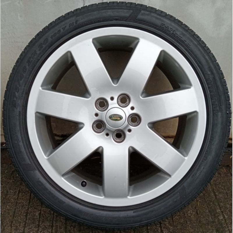 Velg Range Rover L322 Original Made in Italy R20 5x120 Pelek Ori OEM Ring 20 BMW X5 E53 E65 E66 730i