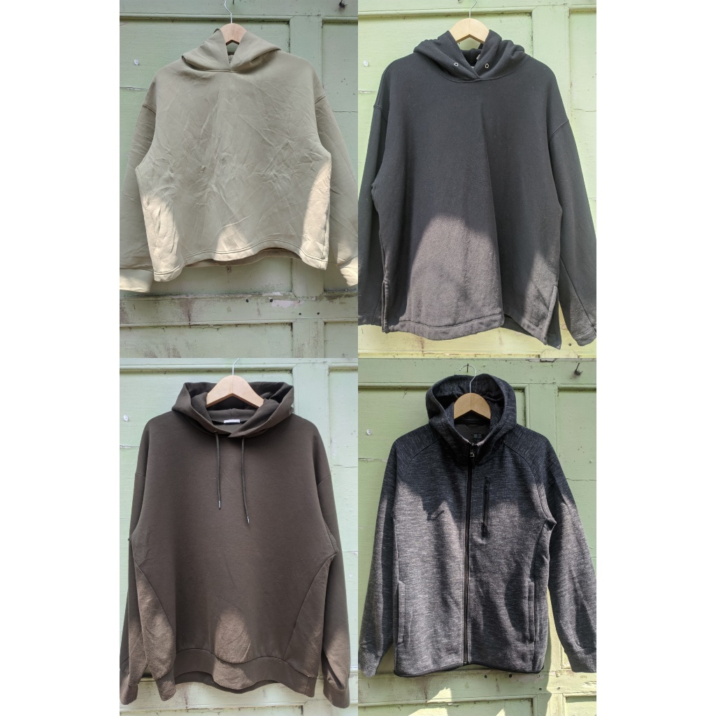 Hoodie Uniqlo Scuba & Crop