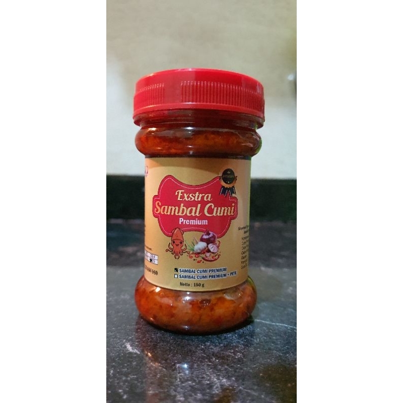 

Extra Sambal Cumi Premium isi 6 botol