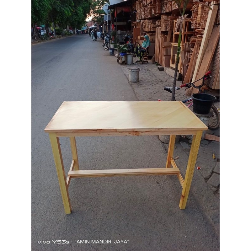 meja makan 80x40x75cm