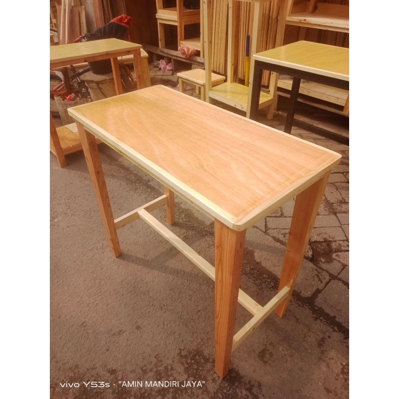 meja makan 80x40x75cm