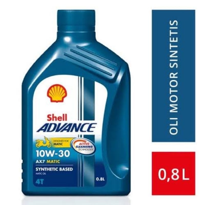Olii Shell Advance AX7 10w-30 Matic ORIGINAL