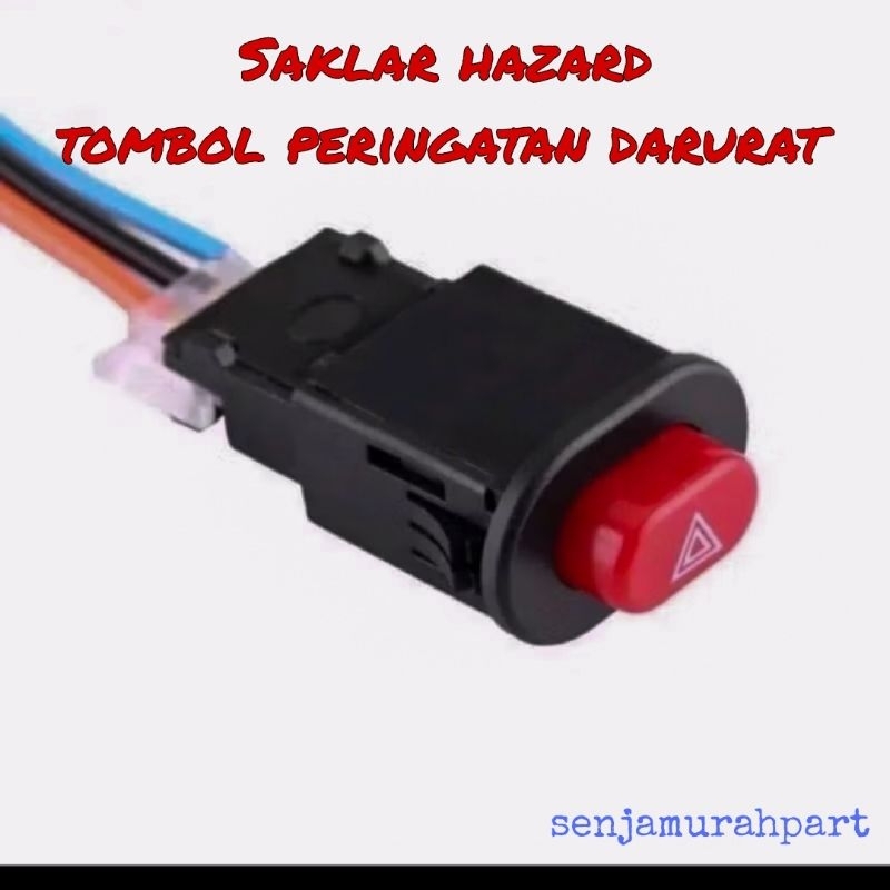 Saklar hazard motor saklar lampu motor