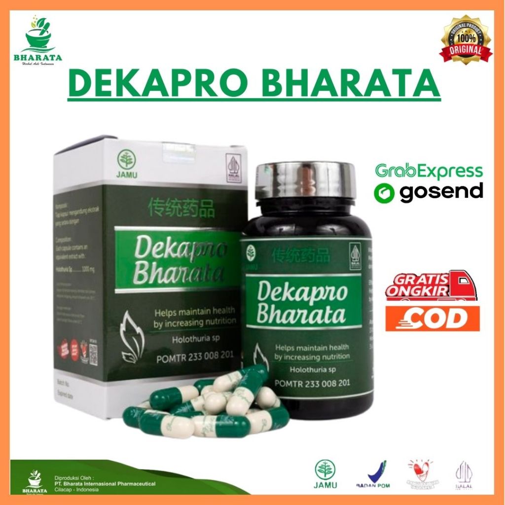 Dekapro Bharata Obat Hernia Turun Berok - Dekapro Bharata Isi 30 Kapsul