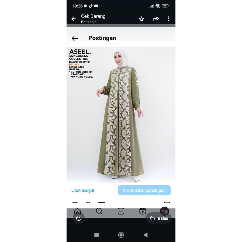 Dress Balimo premium