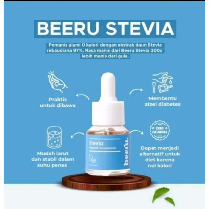 

BEERU STEVIA NATURAL SWEETERS PEMANIS BUATAN O KALORI