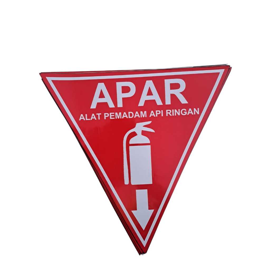 

Sticker Apar ukuran 25cm x 25cm Vynil