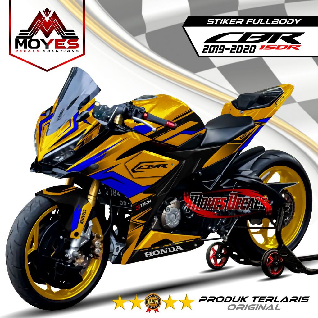 TERBARU Decal Sticker CBR150R Full Body K45N Sticker Decal CBR 150R Facelift 2019-2020 Fullbody