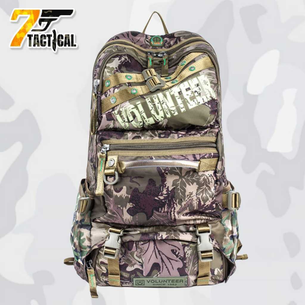 Tas ransel Volunteer (02) camo Tas Volunter Camo Tas Gunung tas tactical oudoor camping luar ruangan