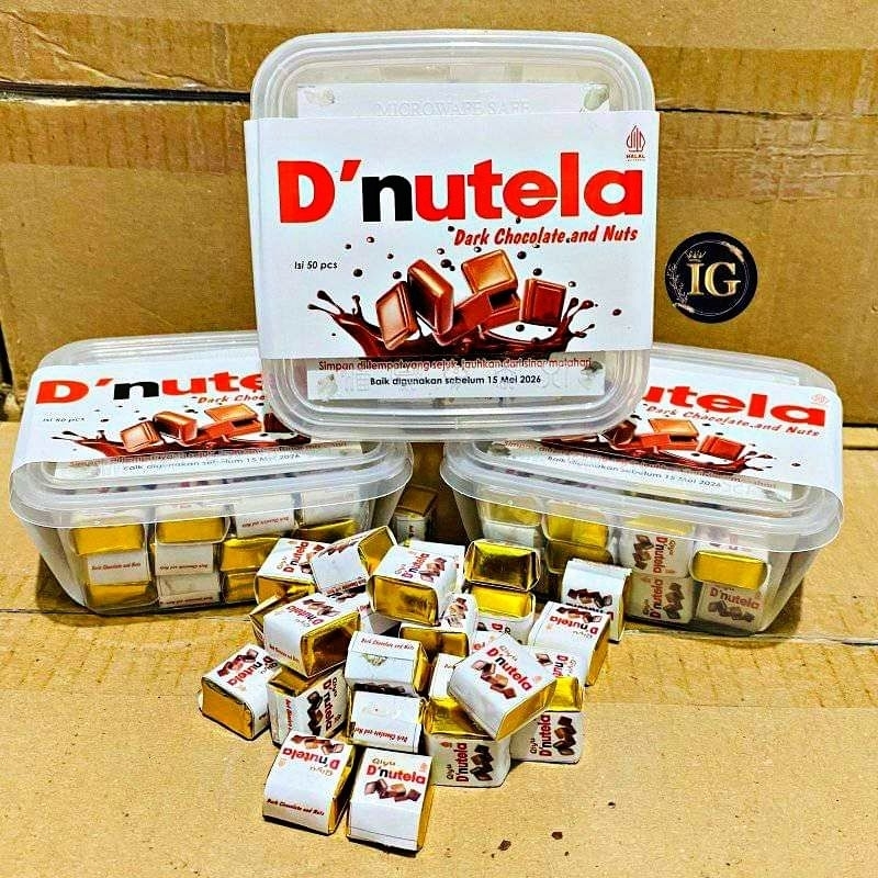 

Coklat viral isi 50 pcs D'Nutella SUPERQUEEN KITKAT QEDBURRY