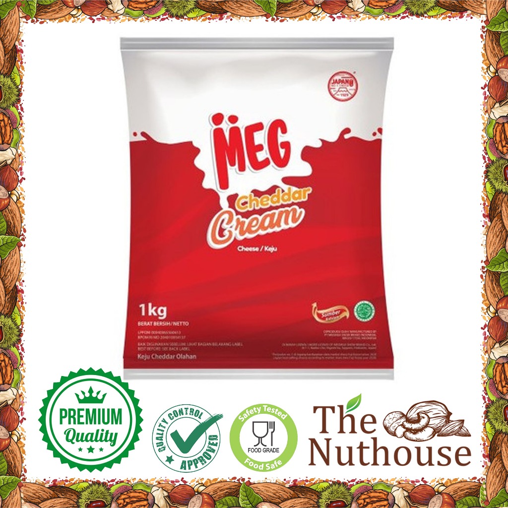 

MEG Cheddar Cream Keju 1 Kg [HALAL]