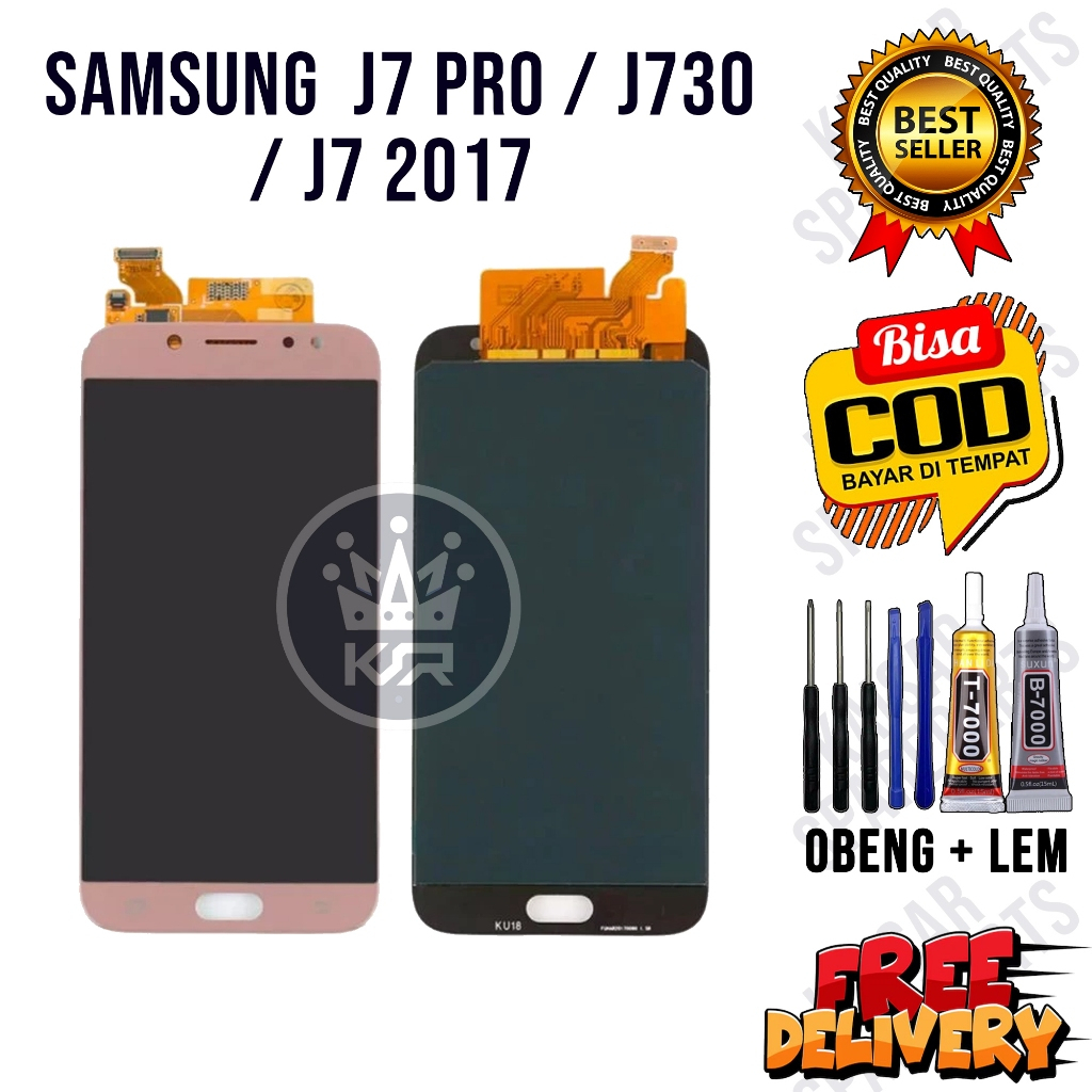 Lcd Touchcsreen SAMSUNG J7 PRO / j730 / j7 2017 Original OEM Fullset