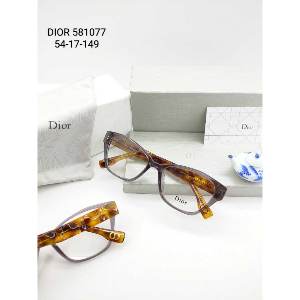 Dior Kacamata Bisa ganti lensa anti radiasi blueray photocromic blucromic