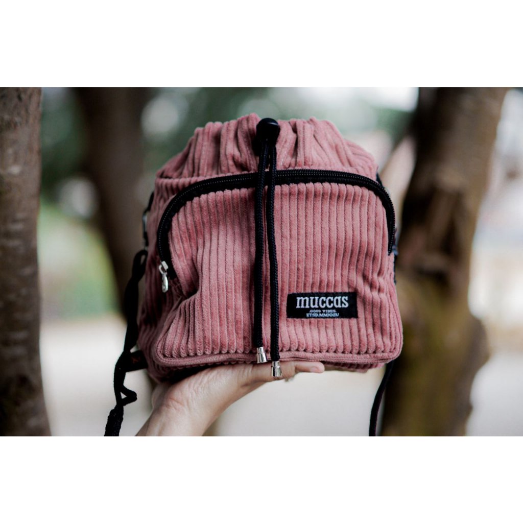 MUCCAS Mini SlingBag Corduroy Premium / Tas Simple / Mini bag