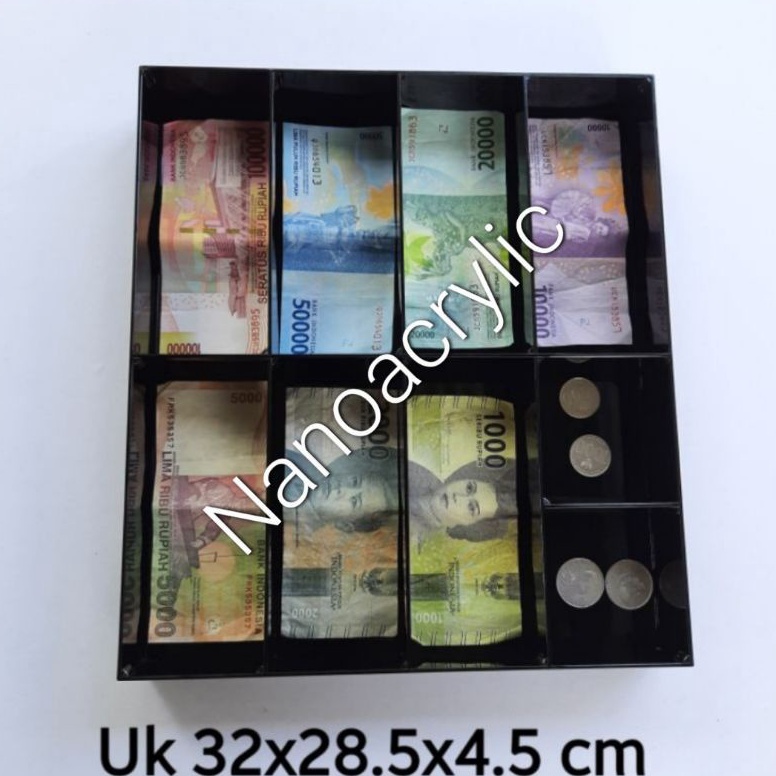 Potongan spesial Tempat uang Akrilik