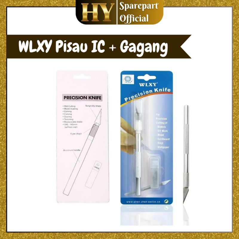 

HY - Pisau Ic WLXY WL-9309 / Pidau ic WLXY Set / Pisau Cutter ic set 6 in 1