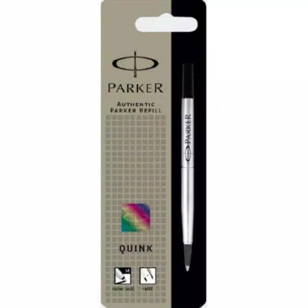 

KODE V48A Isi Pen Refill Parker Roller Ball ORIGINAL BLACK BLUE