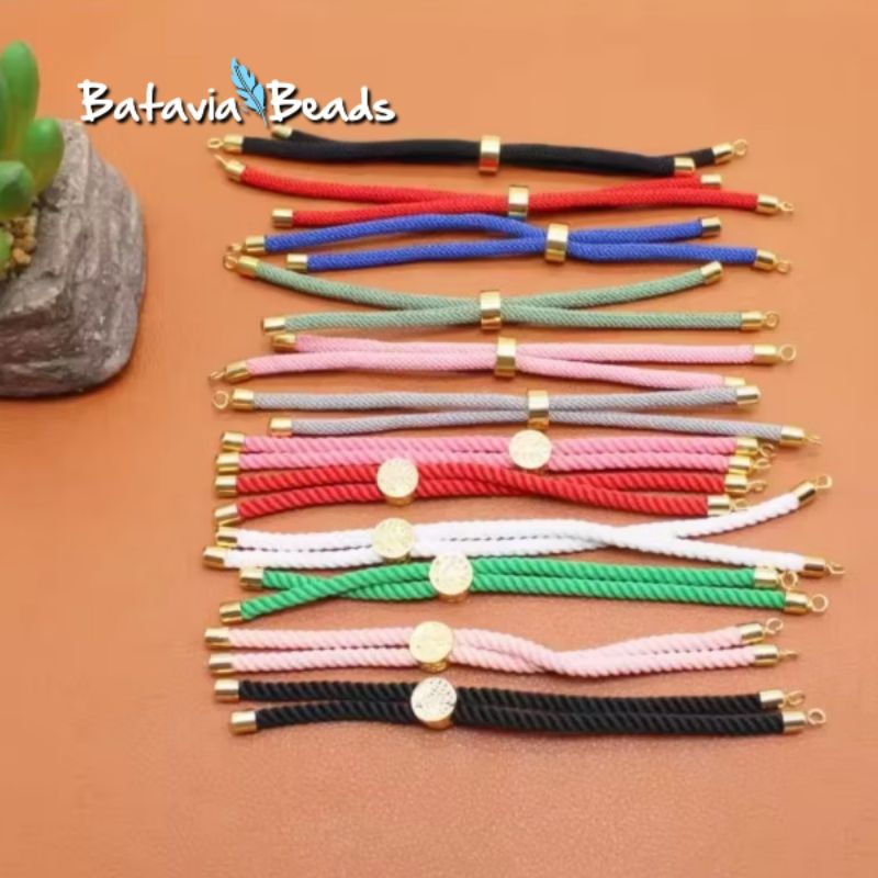 Gelang Tali Serut Pandora Model Kait Adjustable Untuk Dewasa dan Anak-anak