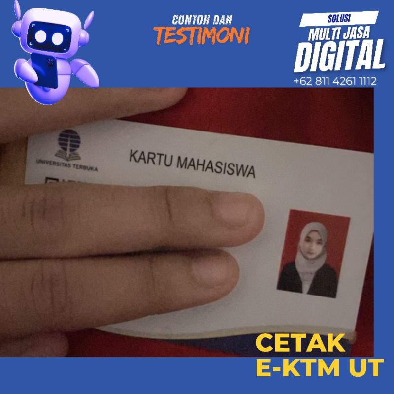 

CETAK KTM UNIVERSITAS TERBUKA PREMIUM